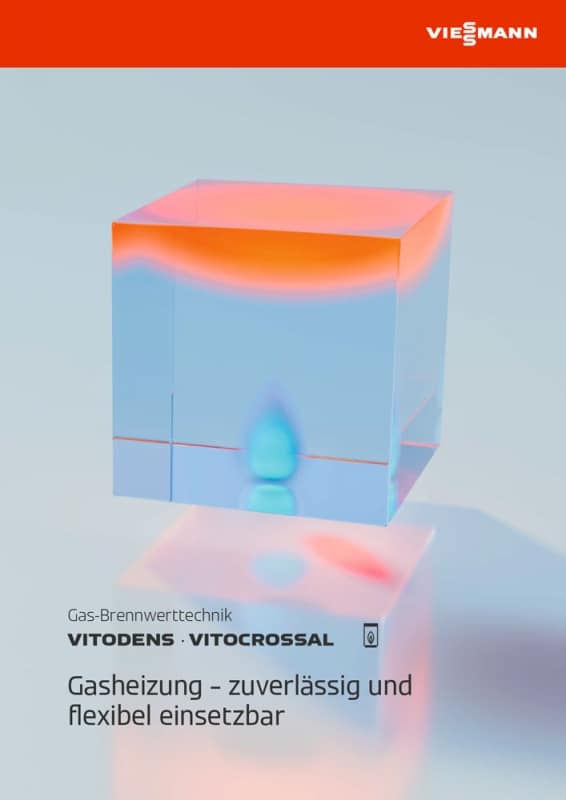 Broschüre PDF Gasheizung – zuverlässig und flexibel einsetzbar